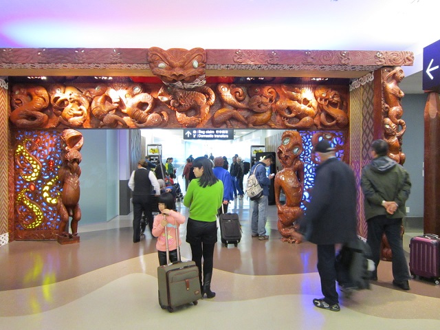 Nieuw Zeeland, Auckland, Airport Arrivals